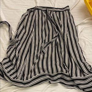 Midi striped skirt, never worn